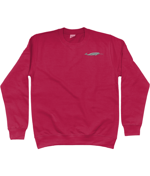 Narwhal Embroidered Sweatshirt