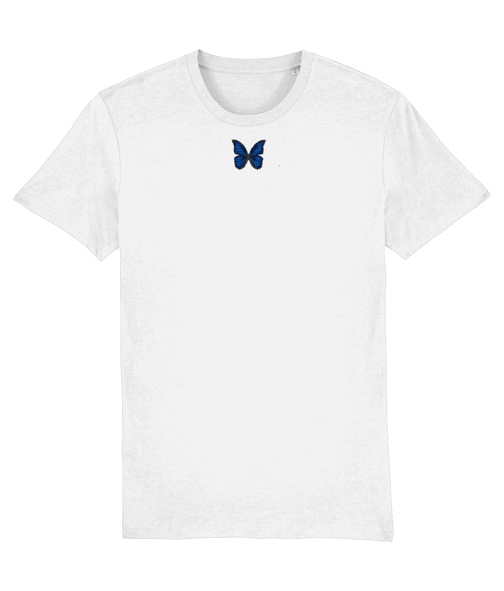 Butterfly embroidered tshirt