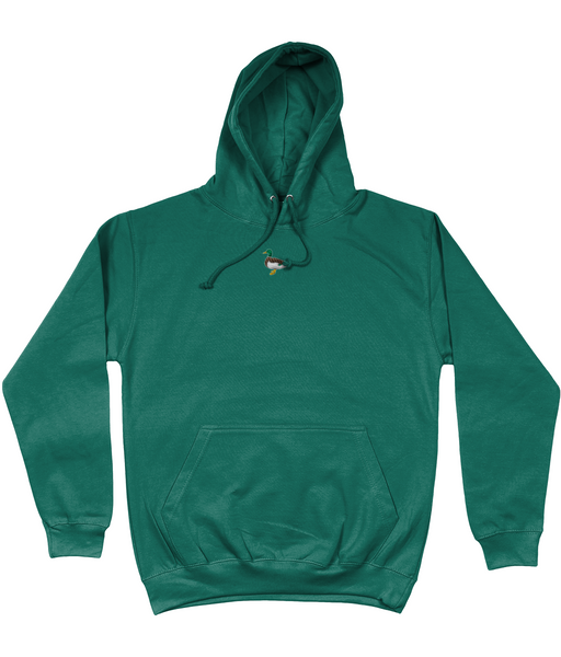 Mallard duck embroidered hoodie