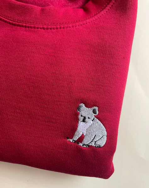 Koala Embroidered Sweatshirt