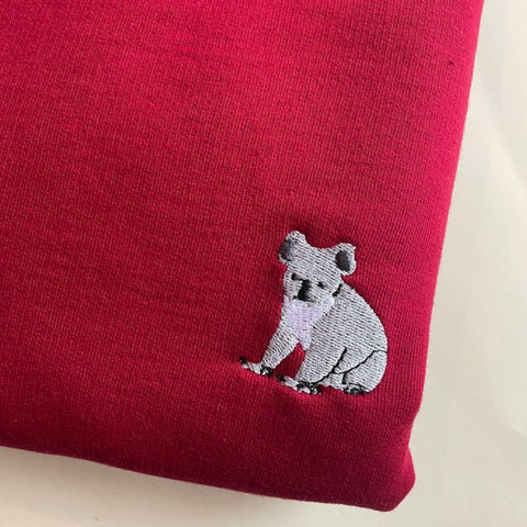 Koala Embroidered Jumper, Koala Jumper embroidered by Wonderful World